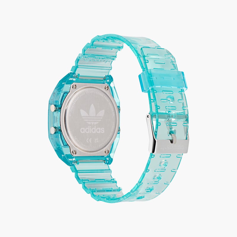 Adidas Digital Resin Watch for Men - Blue - Image 3